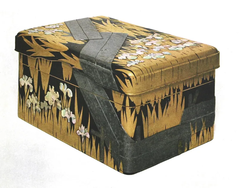 尾形光琳『八橋蒔絵螺鈿硯箱』元禄文化の工芸