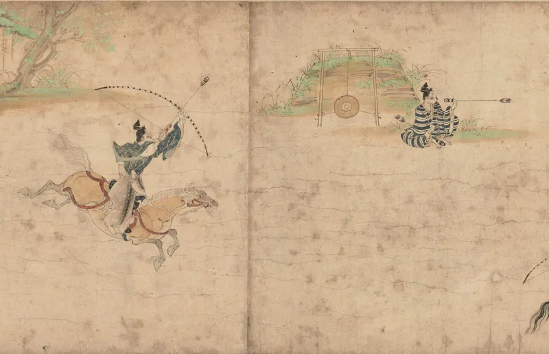 『男衾三郎絵巻』鎌倉時代の武士のあり方が描かれている。