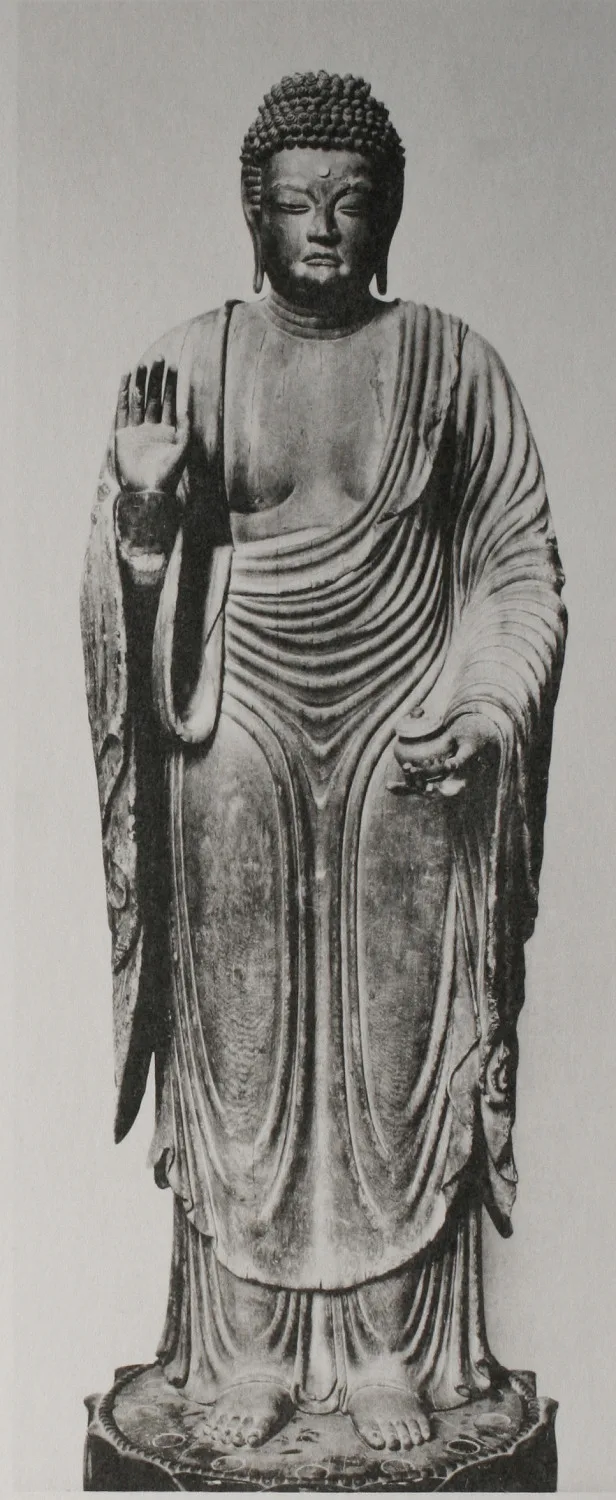 元興寺薬師如来像。弘仁・貞観文化の彫刻。