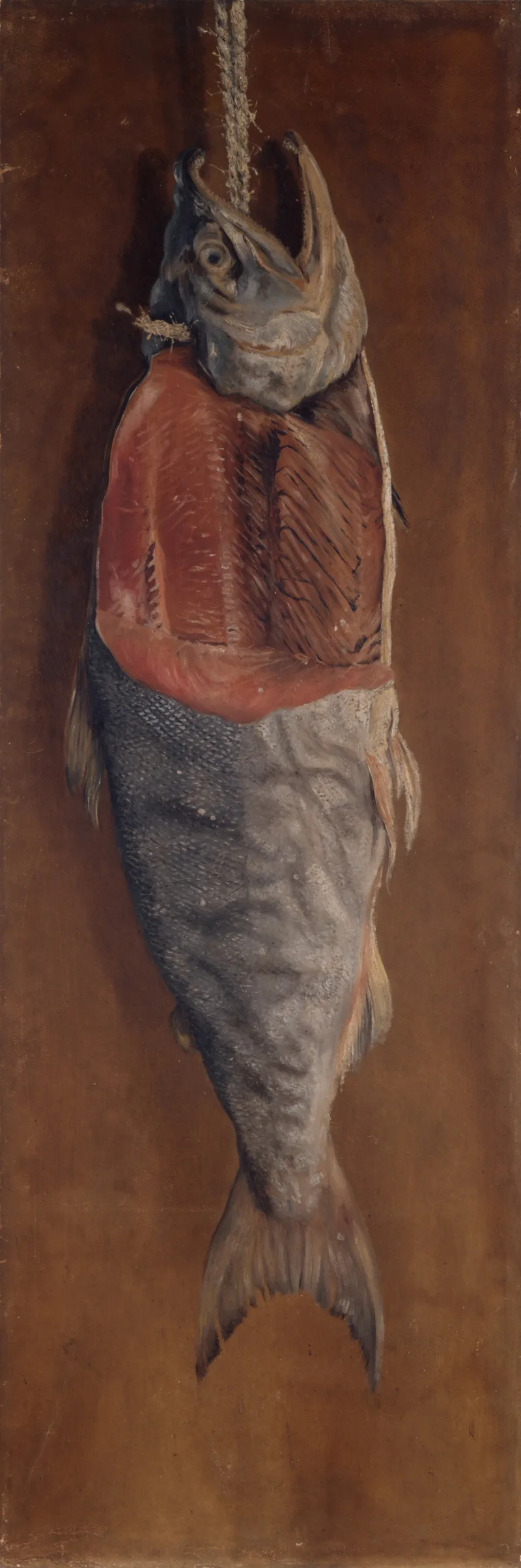 高橋由一『鮭』明治の絵画