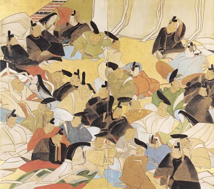 『三十六歌仙絵』平安時代の和歌の名人36人を描く。