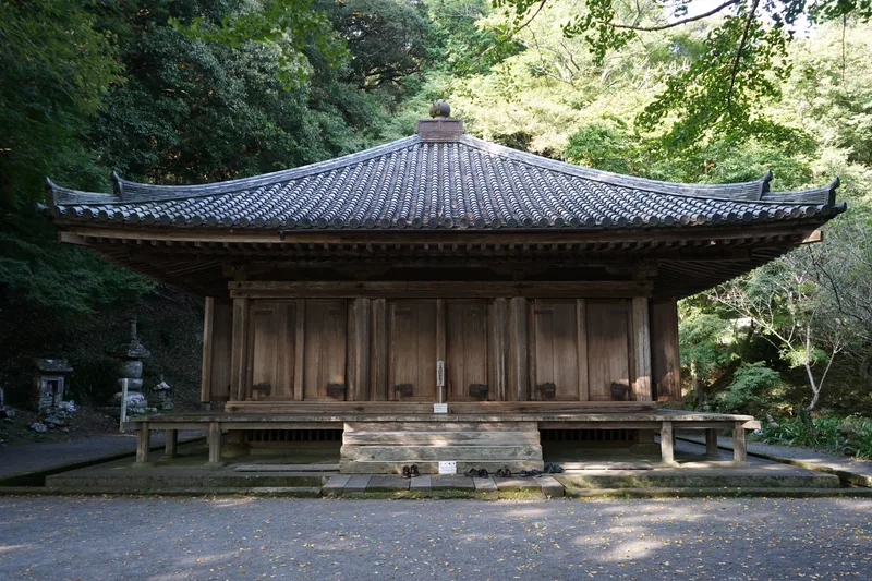 富貴寺大堂。院政期の建築。