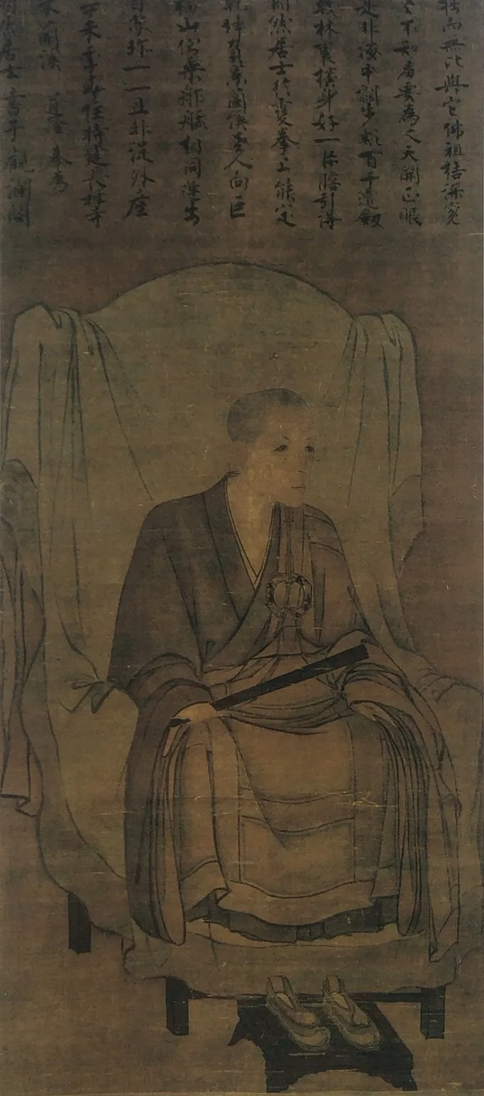 頂相『蘭溪道隆像』