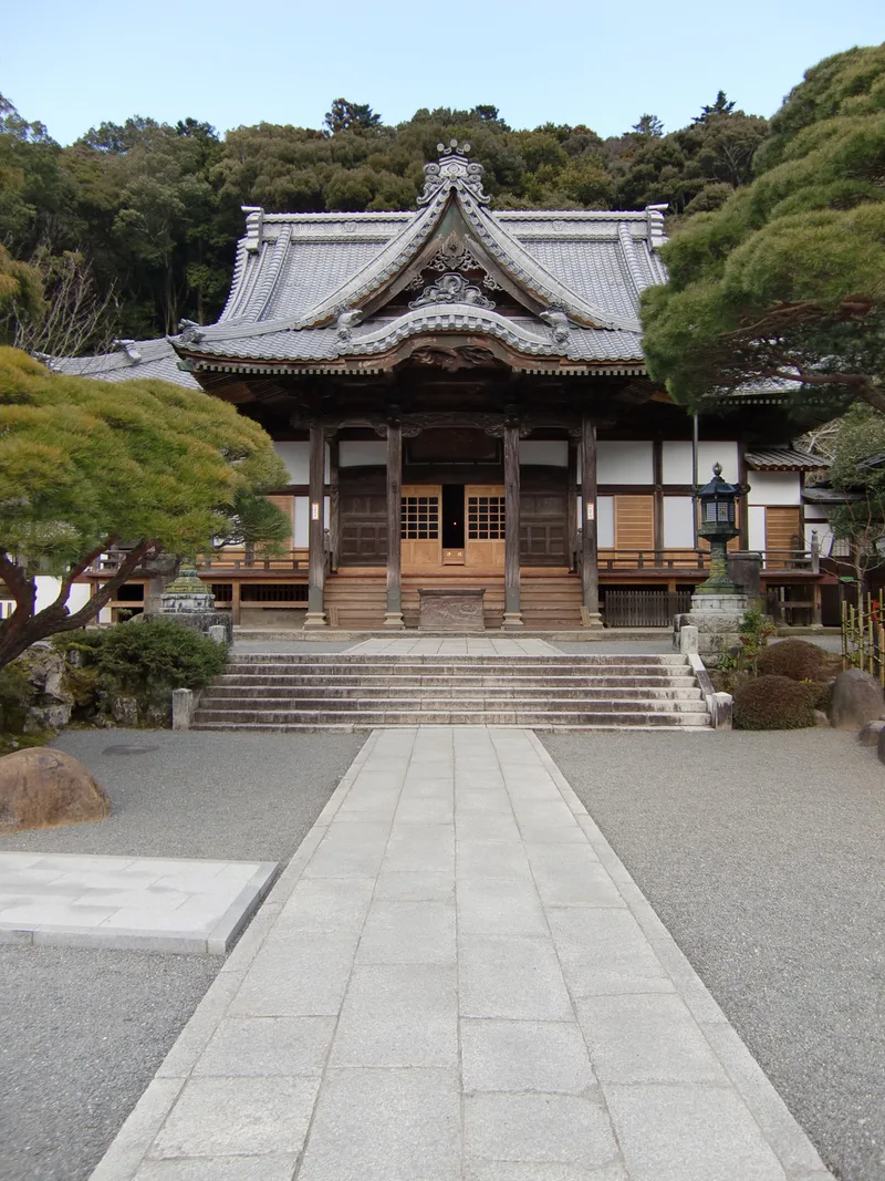 静岡県伊豆市修善寺温泉にある修禅寺の本堂。