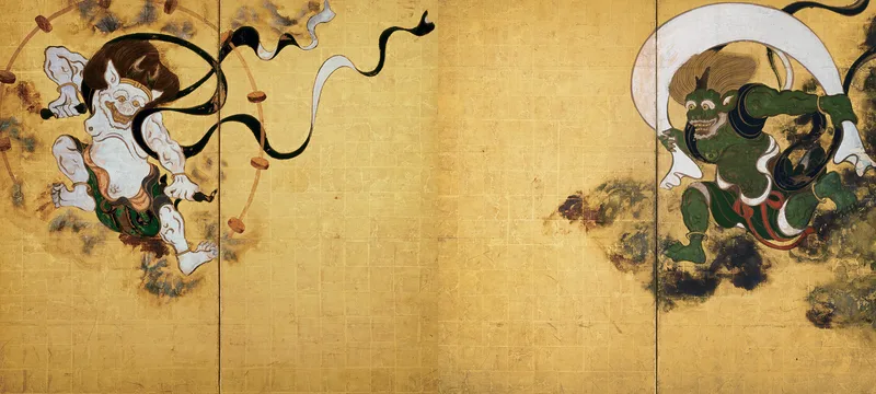 俵屋宗達『風神雷神図屏風』