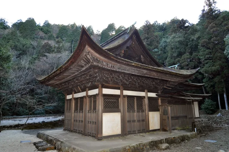 永保寺開山堂。夢窓国師および高弟元翁本元の頂相が安置されている。