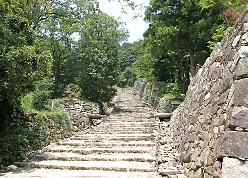 安土城大手道