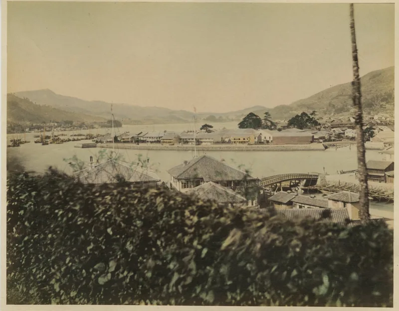 1870年頃の出島