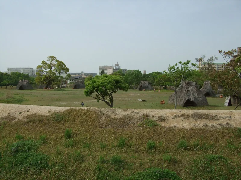 板付遺跡（福岡市博多区）の遺跡風景