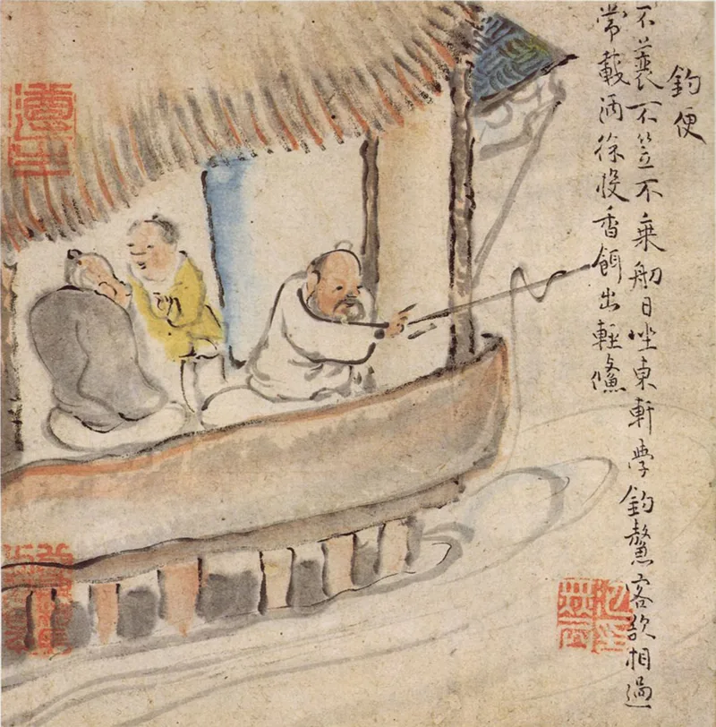 池大雅『十便図』宝暦・天明期の文人画