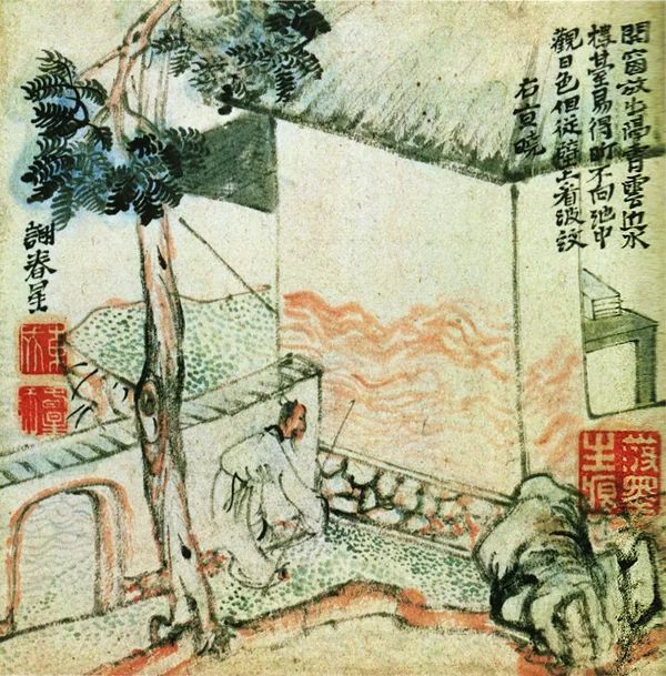 与謝蕪村『十宜図』宝暦・天明期の文人画