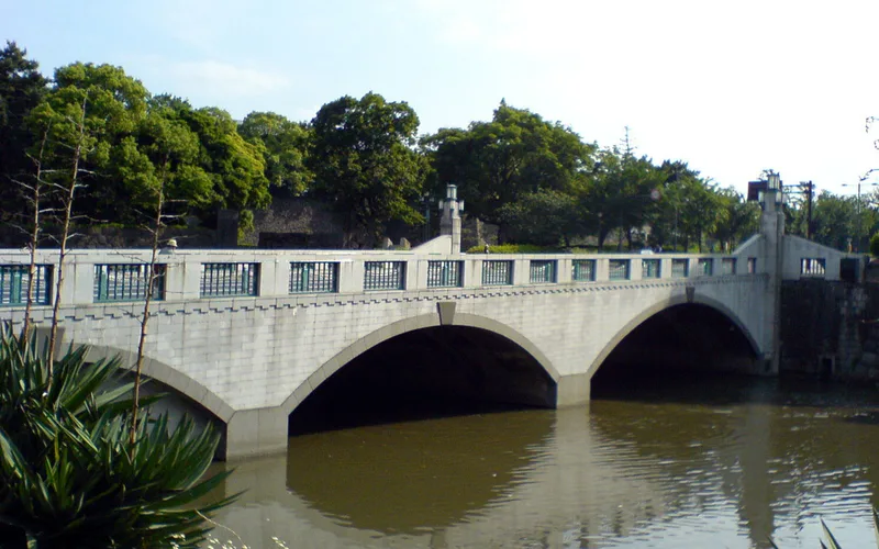 竹橋事件の現場付近、皇居竹橋・内堀(東京都千代田区)