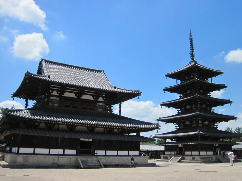 金堂と五重塔