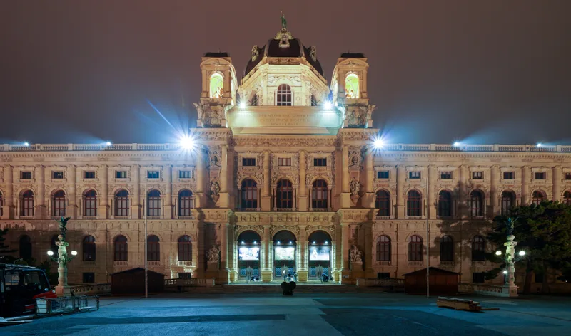 ウィーンの美術史美術館（Kunsthistorisches Museum）外観