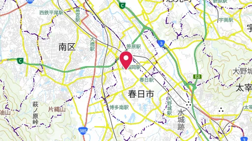 須玖岡本遺跡の位置