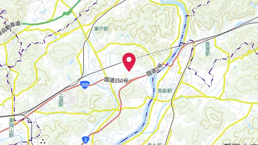 浦間茶臼山古墳の位置