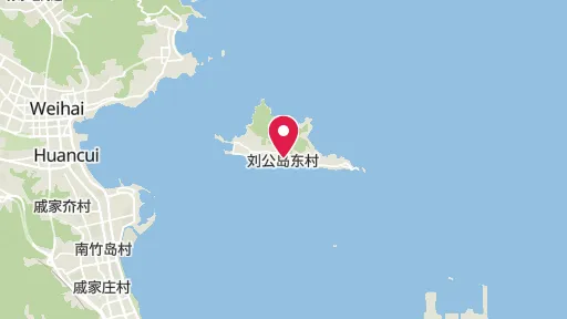 甲午海戦博物館の位置