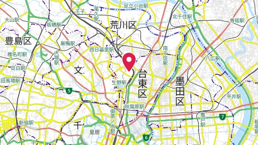 東京国立博物館の位置