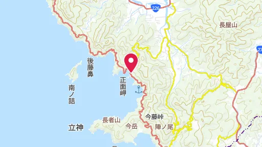 鑑真上陸地点の位置