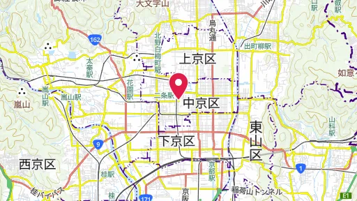 奨学院跡の位置