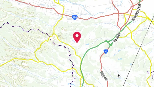 上高森遺跡の位置