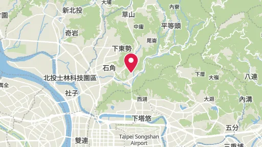 国立故宮博物院の位置