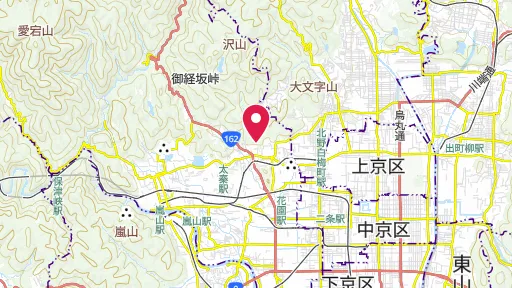 陽明文庫の位置