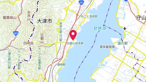 聖衆来迎寺の位置