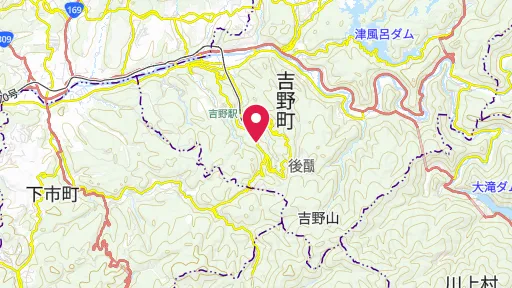 金峯山寺の位置