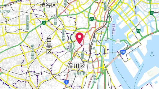 畠山記念館の位置