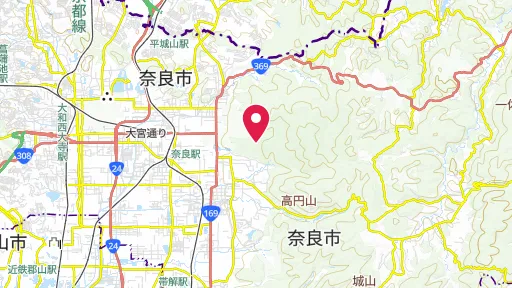 春日大社の位置