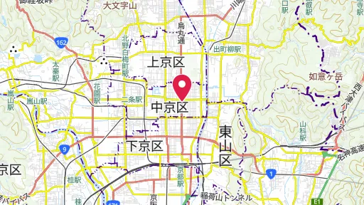 三条殿跡の位置