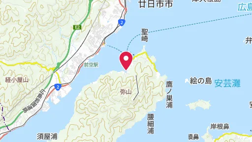 厳島神社の位置