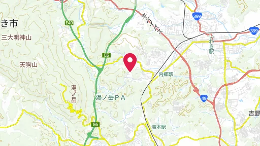 白水阿弥陀堂の位置