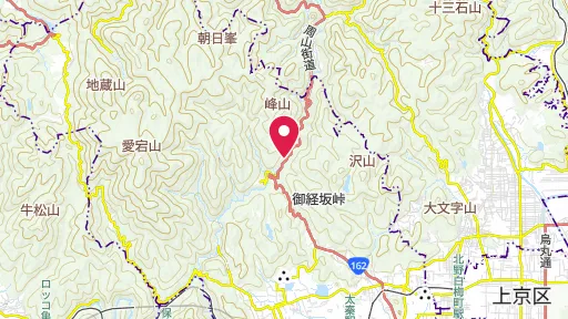 高山寺の位置