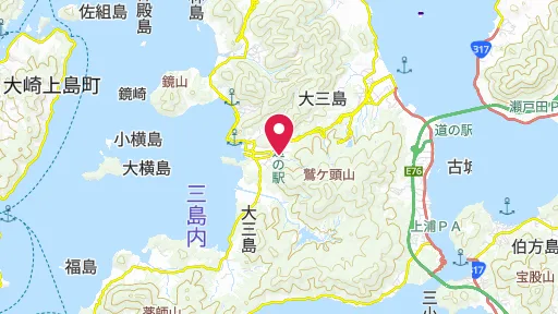 大山祇神社の位置