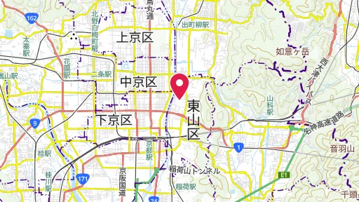 建仁寺の位置