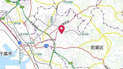 加曽利貝塚の位置