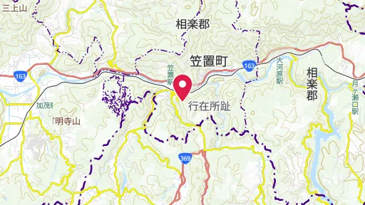 笠置寺の位置