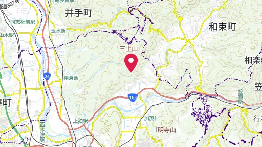 海住山寺の位置