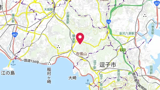 東勝寺の位置