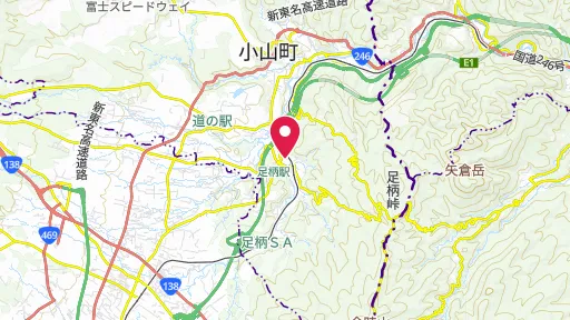 竹ノ下の戦いの位置