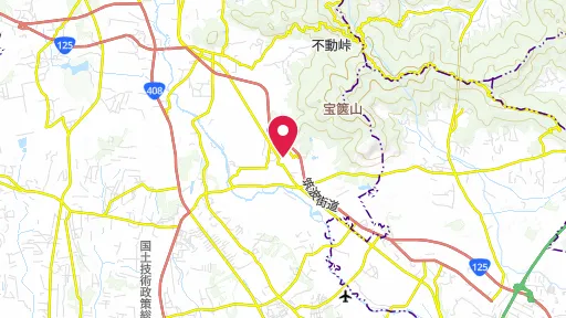 小田城の位置