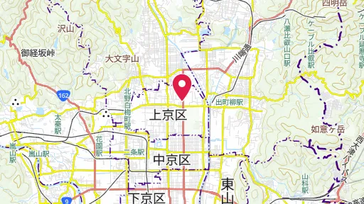 足利将軍邸（大聖寺）の位置