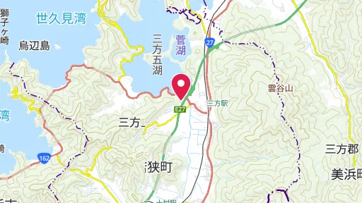 鳥浜遺跡の位置