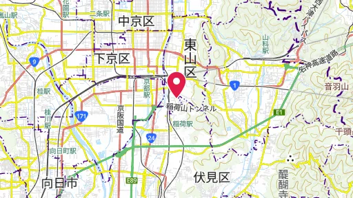 東福寺の位置