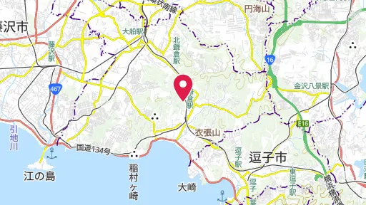 寿福寺の位置