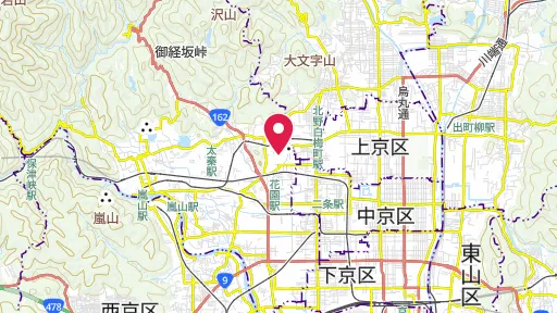 妙心寺の位置