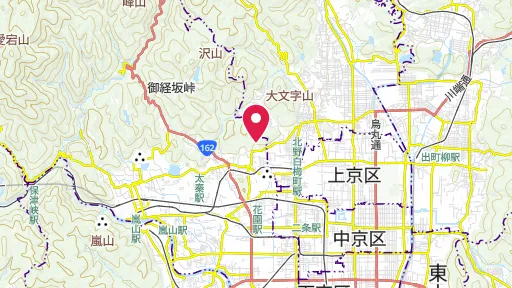 龍安寺の位置