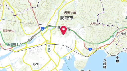 毛利博物館の位置